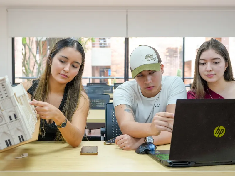 Asignaturas de Arquitectura de Javeriana Cali