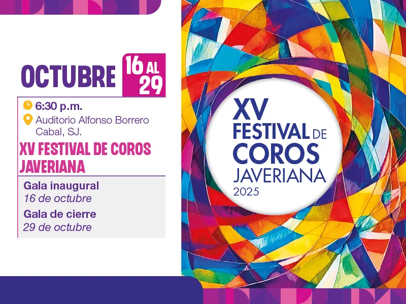 XV Festival de Coros Javeriana 2025