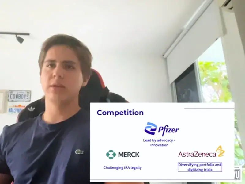 Segundo lugar para Javeriana Cali en el Global Business Analysis Challenge – Fall 2025